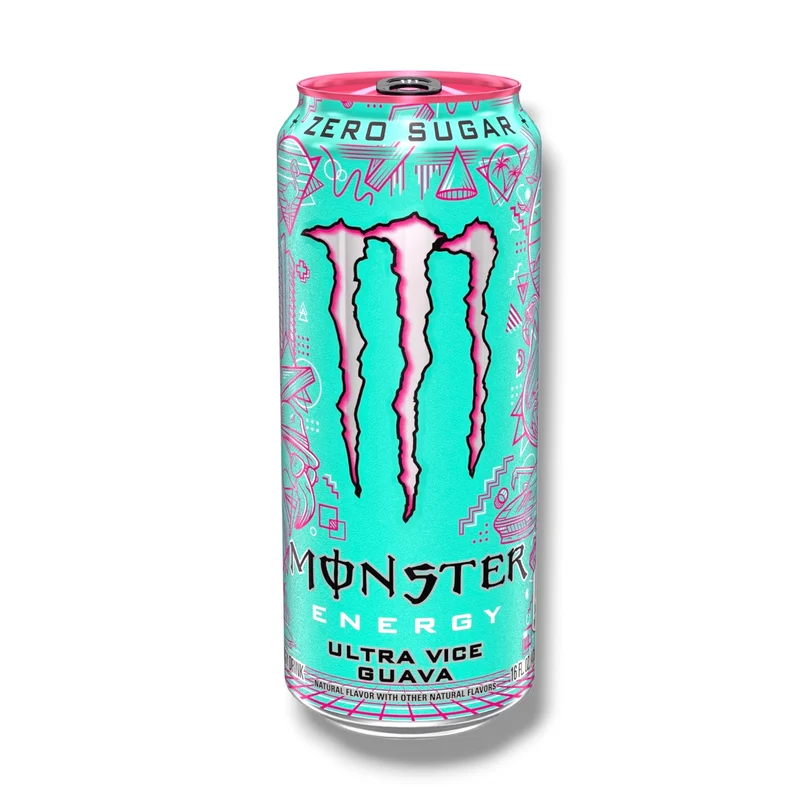 Monster Energy Ultra Vice Guava 473 ml – Zero Sugar USA Import