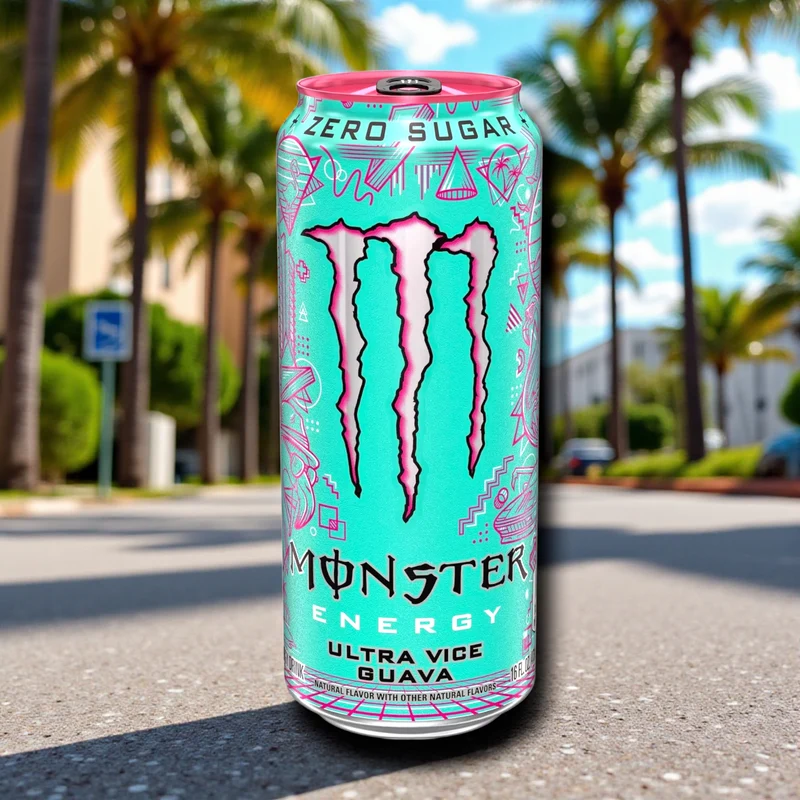 Monster Energy Ultra Vice Guava 473 ml – Zero Sugar USA Import