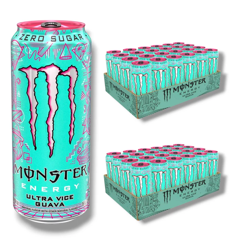 Monster Energy Ultra Vice Guava 473 ml – Zero Sugar USA Import