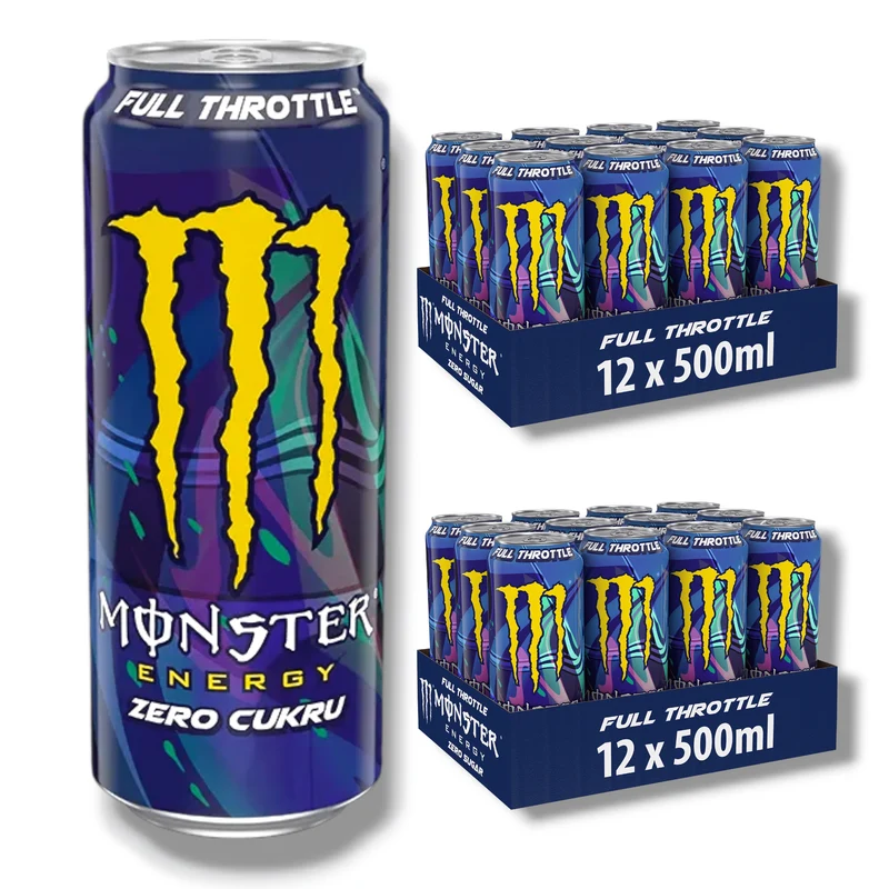 Monster Energy Full Throttle Zero Sugar 0,5 l Energy Drink