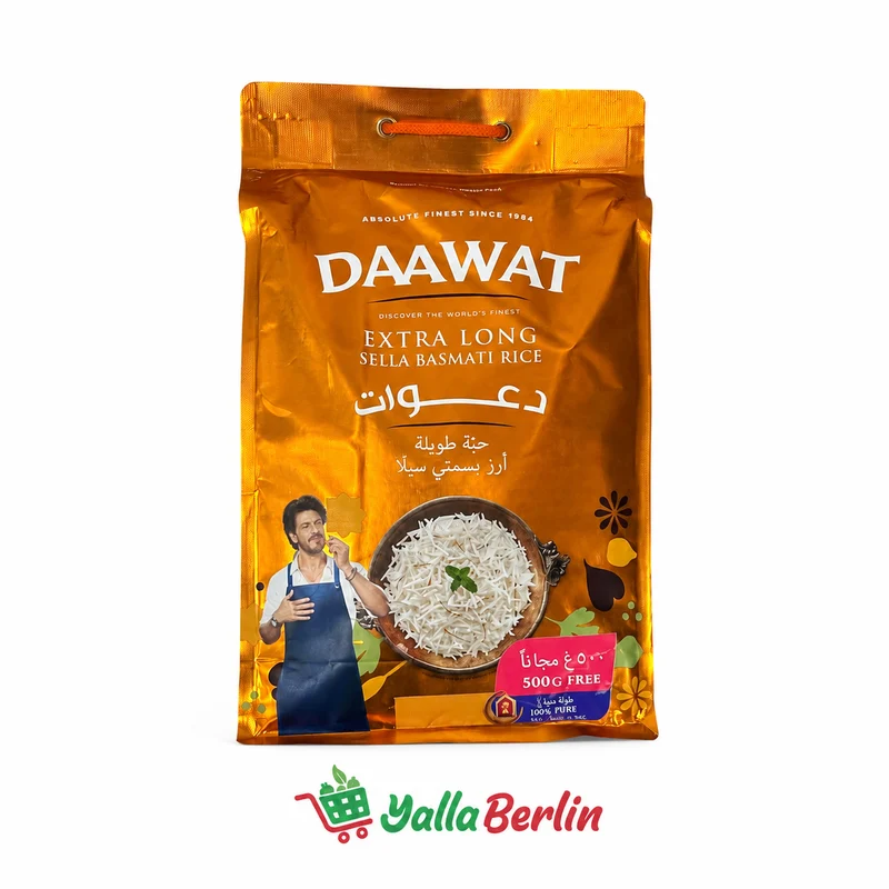 Daawat Basmati Reis extralang, 5,000g