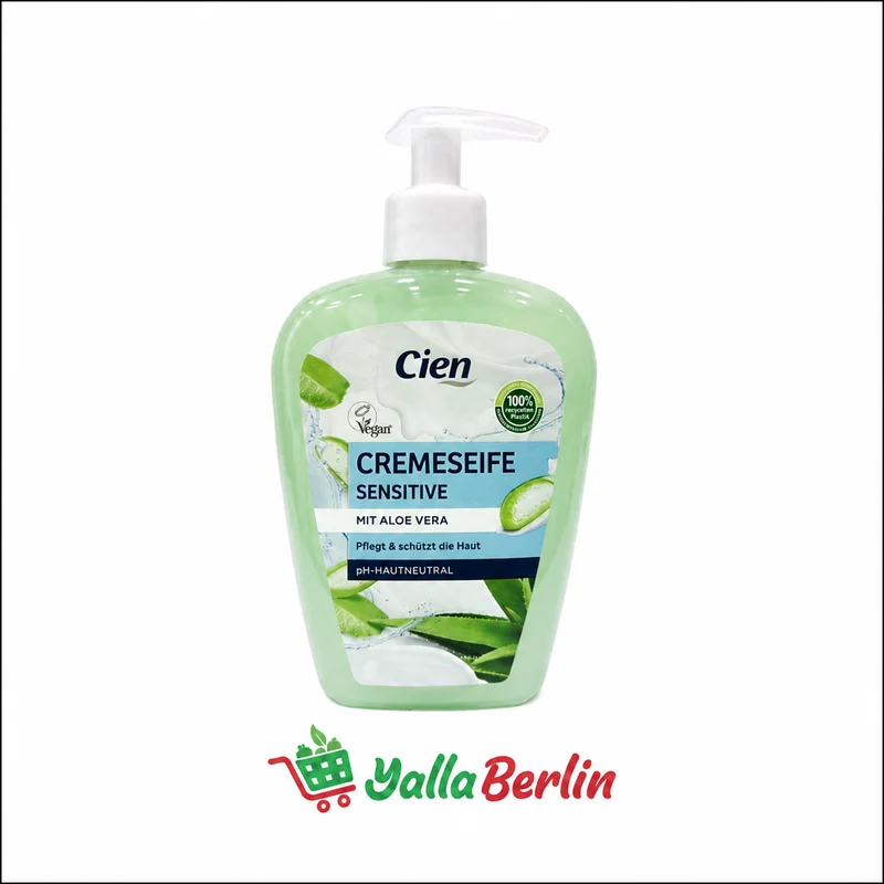 Cien Vegan CREMESEIFE SENSITIVE MIT ALOE VERA