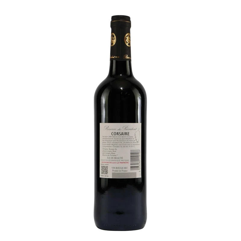 Corsaire Réserve du Président Rouge -trocken- (6 x 0,75L)