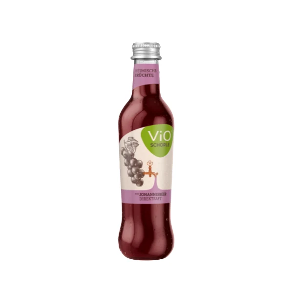 Vio Bio Schwarze Johannisbeerschorle 24 x 0,25l ( Vorbestellung )