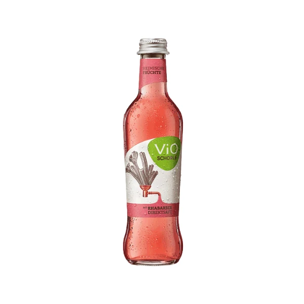 Vio Bio Rhabarber Schorle 24 x 0,25l ( Vorbestellung )