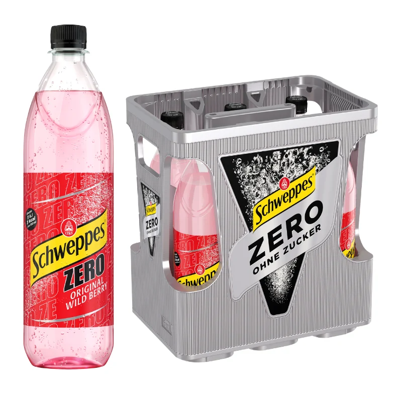 Schweppes Wild Berry Zero 6 x 1l