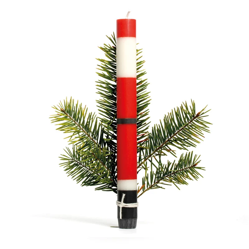 Weihnachts🎅 Grußkerze trifft Upcycling Kerzenständer - tolles Mitbringsel