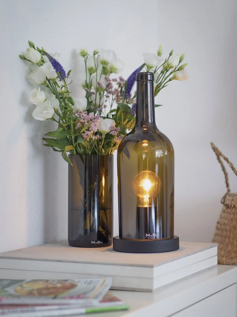 TischLampe & Windlicht - edel & B Ä M - Wahnsinns Geschenk