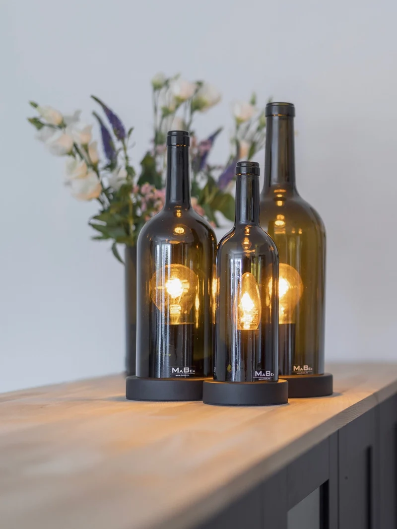 TischLampe & Windlicht - edel & B Ä M - Wahnsinns Geschenk