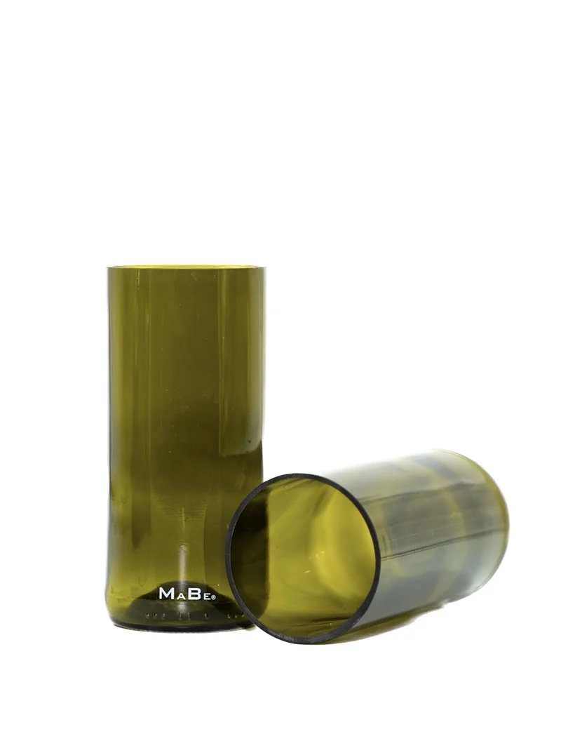 Trink Glas - 500 ml - trinkt mit Stil & aus der leeren Flasche