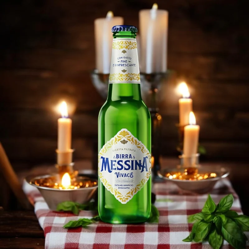 Birra Messina Vivace 330ml – Italienisches Lagerbier 4,5%
