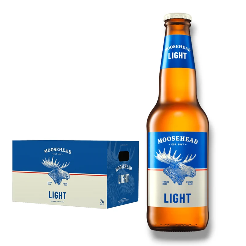 Moosehead Light 0,34l – Kanadisches Light Lager 4,0 % Vol.
