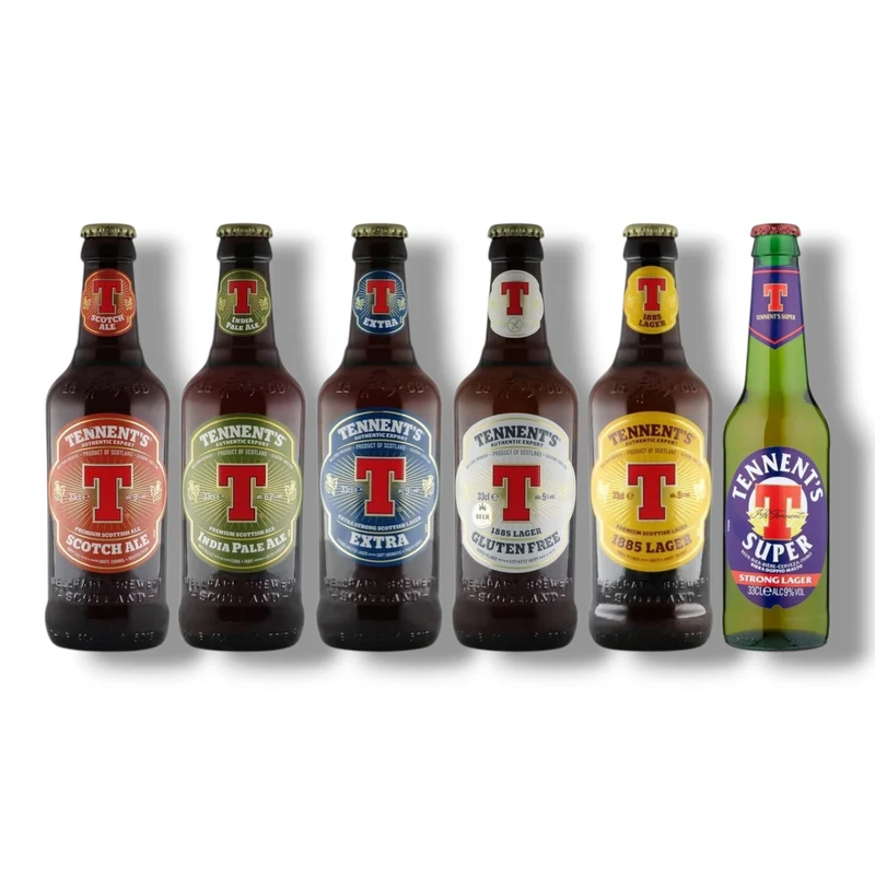 Tennent’s Entdeckerpaket – 6 verschiedene Bierstile