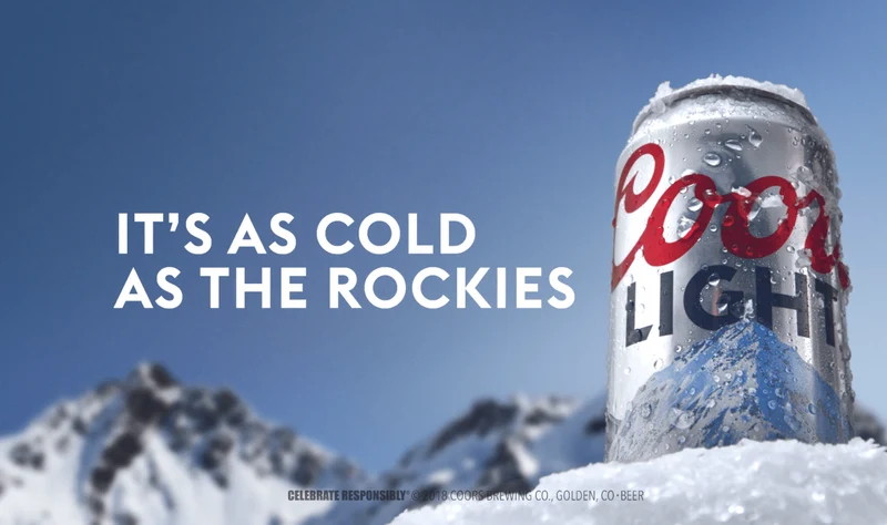 Coors Light 355 ml – Original US-Import 4,2 % Vol.