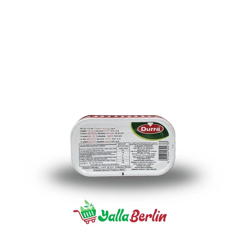 Durra scharf Sardinen 125 g
