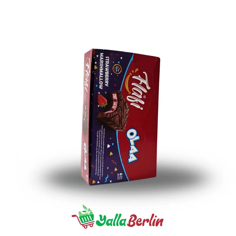 Flafi Schokoladensnack mit Erdbeergeschmack