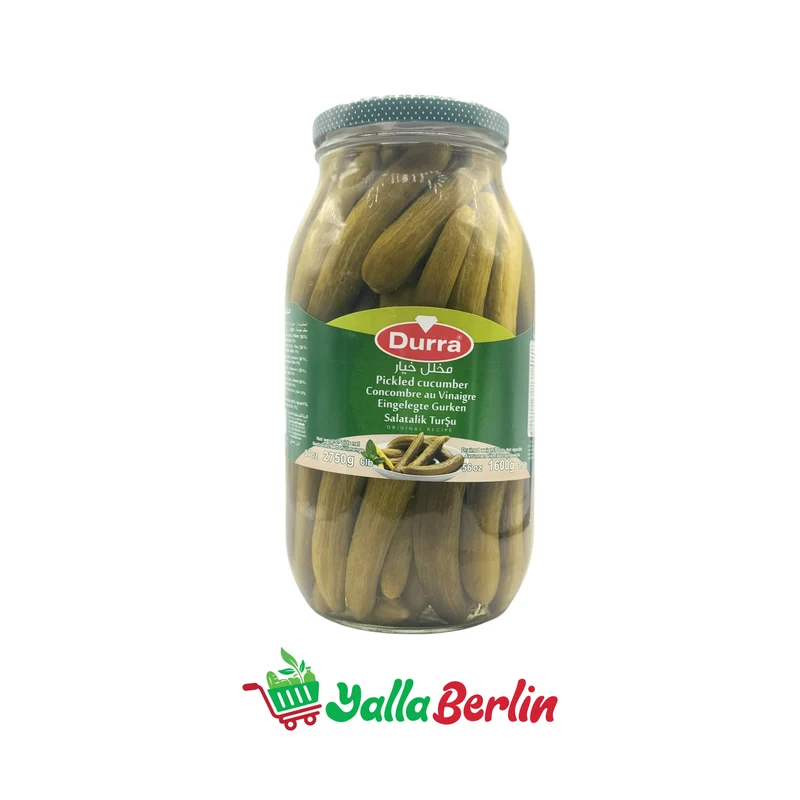 DURRA EINGELEGTE GURKEN IN SALZLAKE 2750 Gr