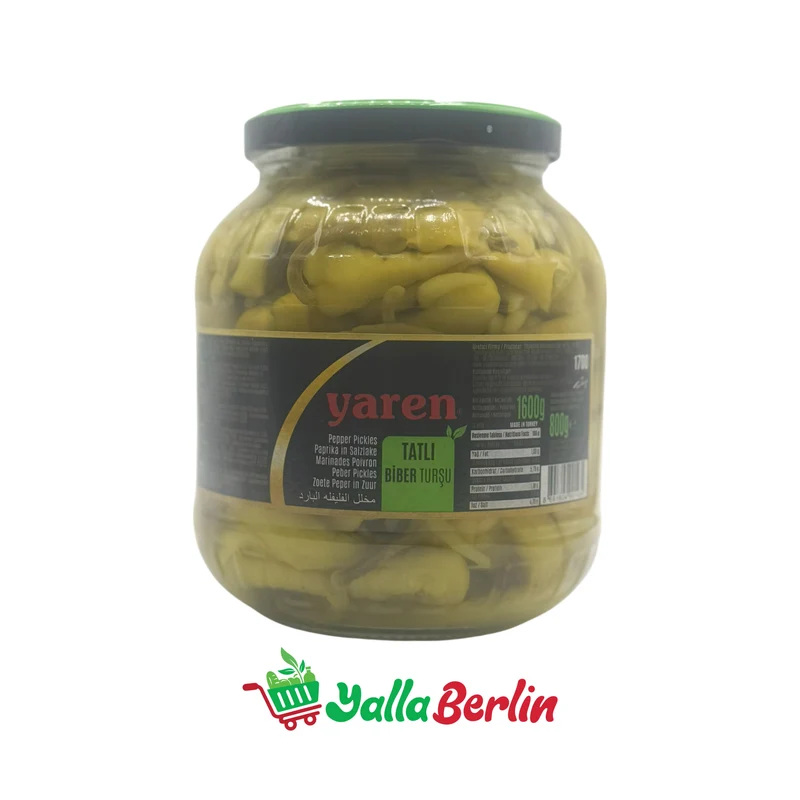 YAREN PAPRIKA IN SALZLAKE(SUSS) (800 Gr)