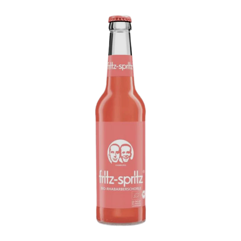 Fritz-Spritz Bio-Rhabarberschorle 24 x 0,33l