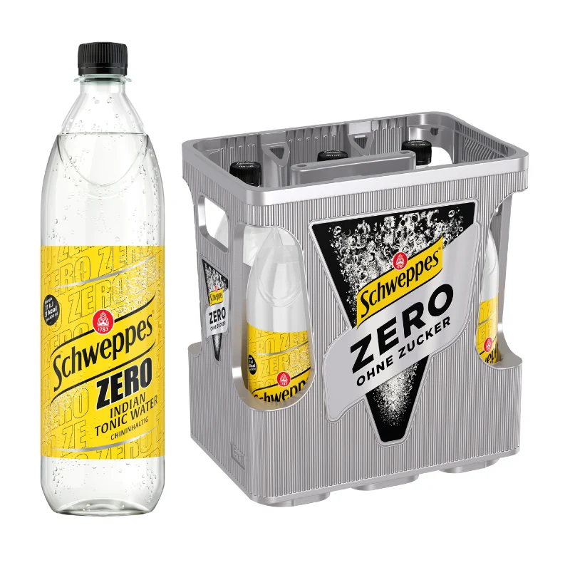 Schweppes Indian Tonic Water Zero 6 x 1l