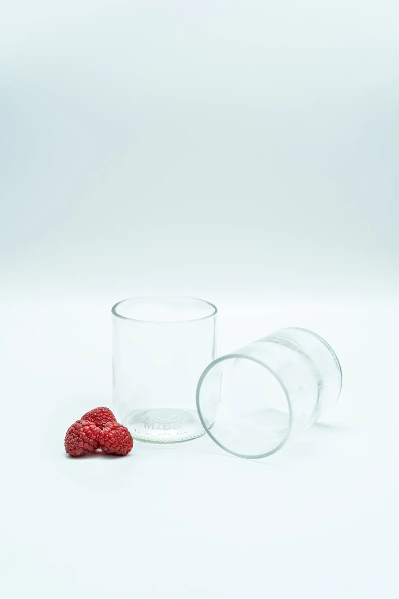 Trink Glas - Upcycling aus der dt. Weinflasche - witzig & ecofriendly - B2B