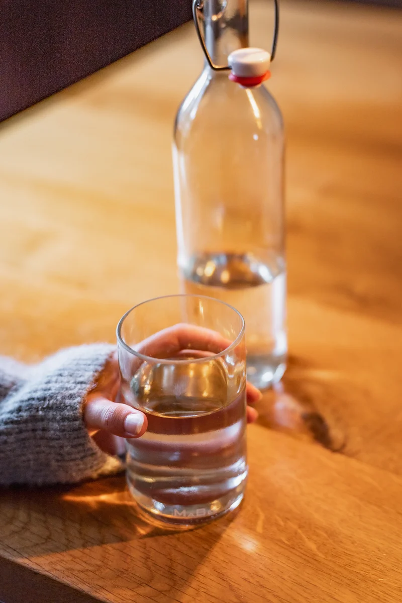 Trink Glas - Upcycling aus der dt. Weinflasche - witzig & ecofriendly - B2B