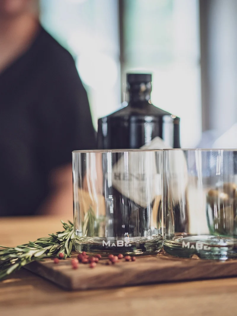 Nachhaltiger 🥃 Tumbler für Gin - Rum - Whisky & Wasser oder auch Cola