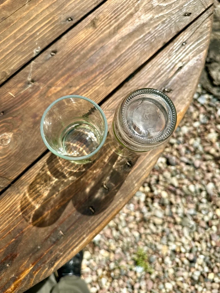 Glas mit Prägung - nicht nur für ein Bierchen - witzig & gesellschaftsfähig