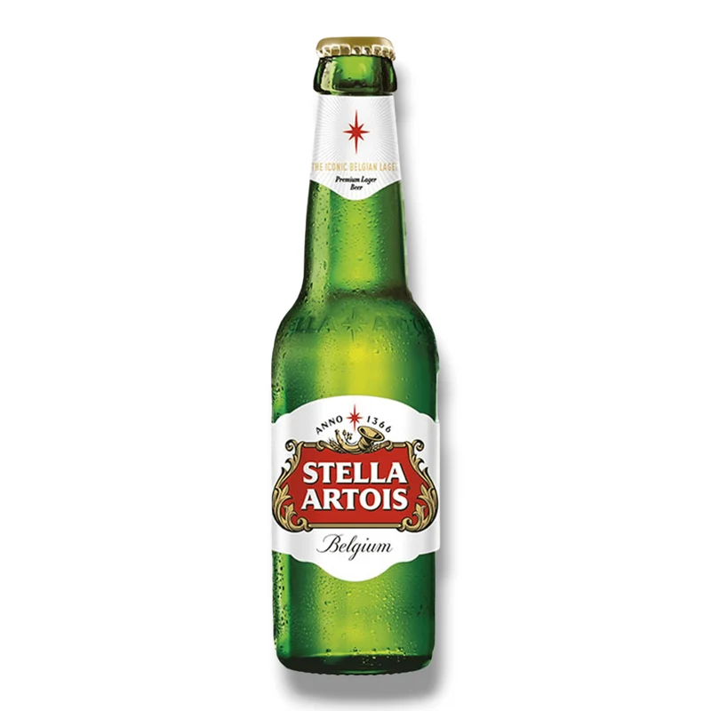 Stella Artois 0,33l – Belgisches Premium Lagerbier 5,0 % Vol.