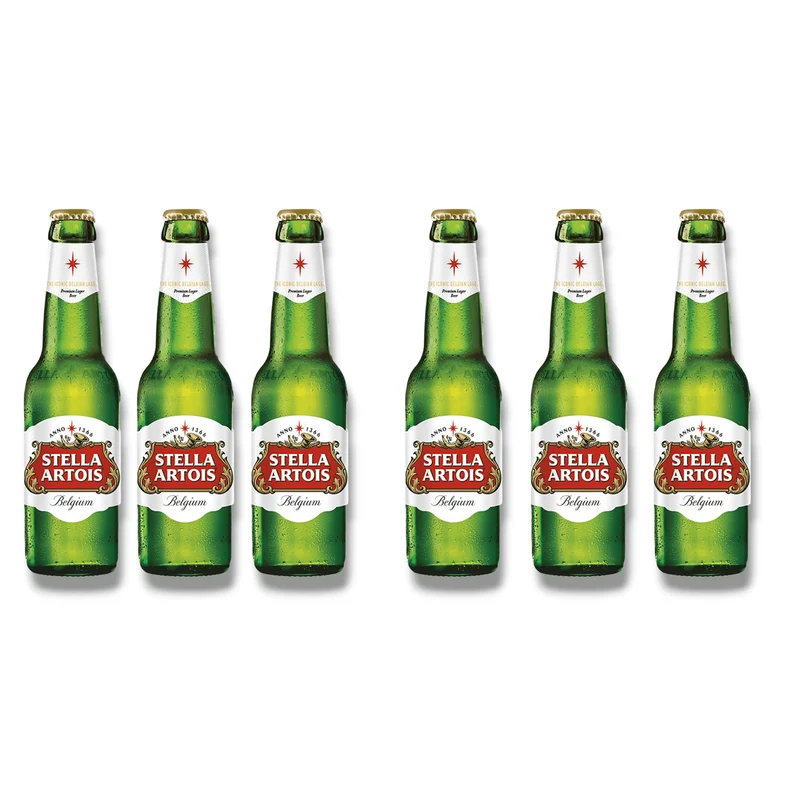Stella Artois 0,33l – Belgisches Premium Lagerbier 5,0 % Vol.