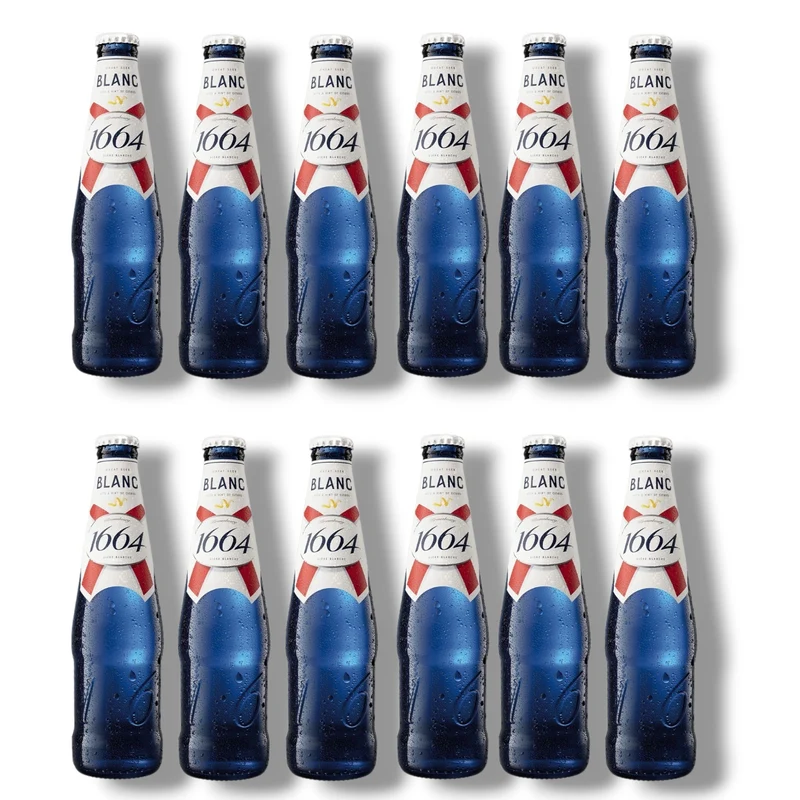 Kronenbourg 1664 Blanc 0,33l – Französisches Witbier 5,0 % Vol.