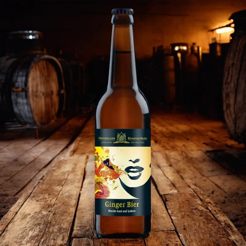 Neuzeller Kloster-Bräu Ginger Bier 0,5 l – Ingwerbier 3,6 % Vol.