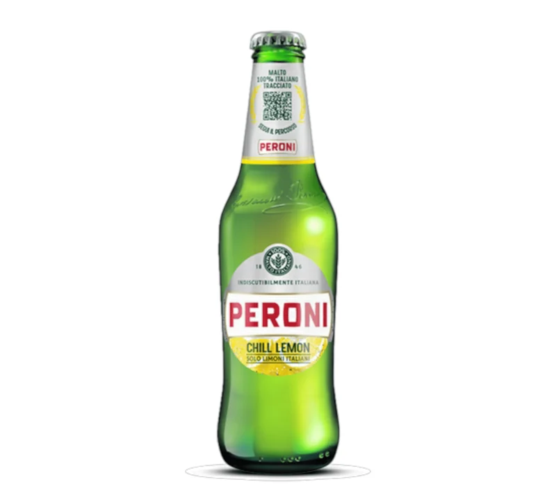 Peroni Bier Chill Lemon 0,33l- Radler aus Italien mit 2% Vol.