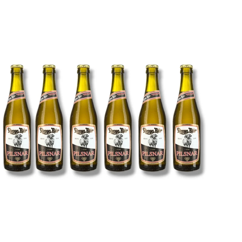 Föroya Bjor Pilsnar 0,33l – Bier von den Färöer 4,6% Vol.