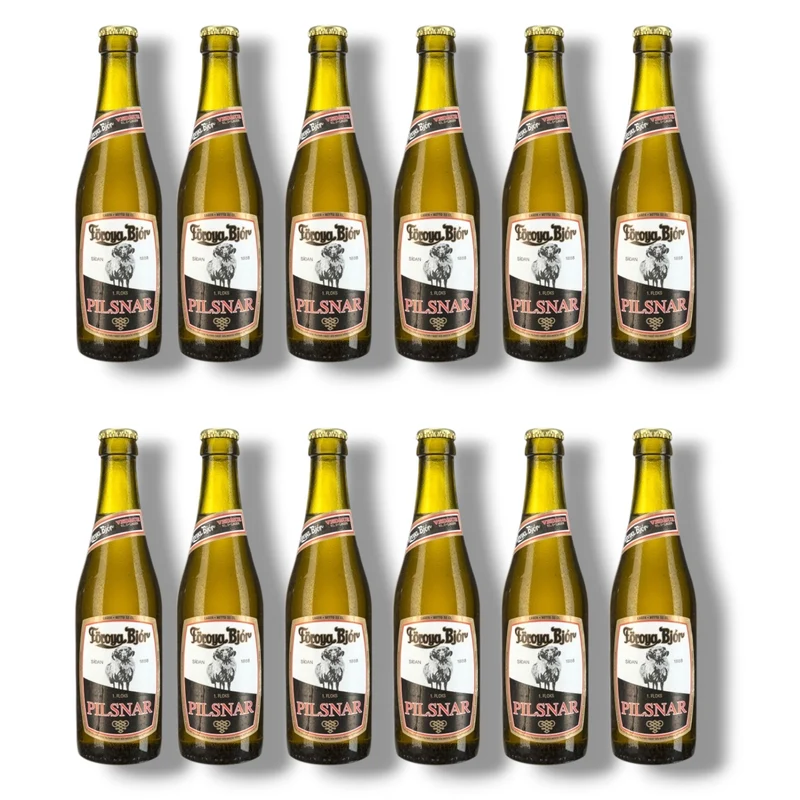 Föroya Bjor Pilsnar 0,33l – Bier von den Färöer 4,6% Vol.