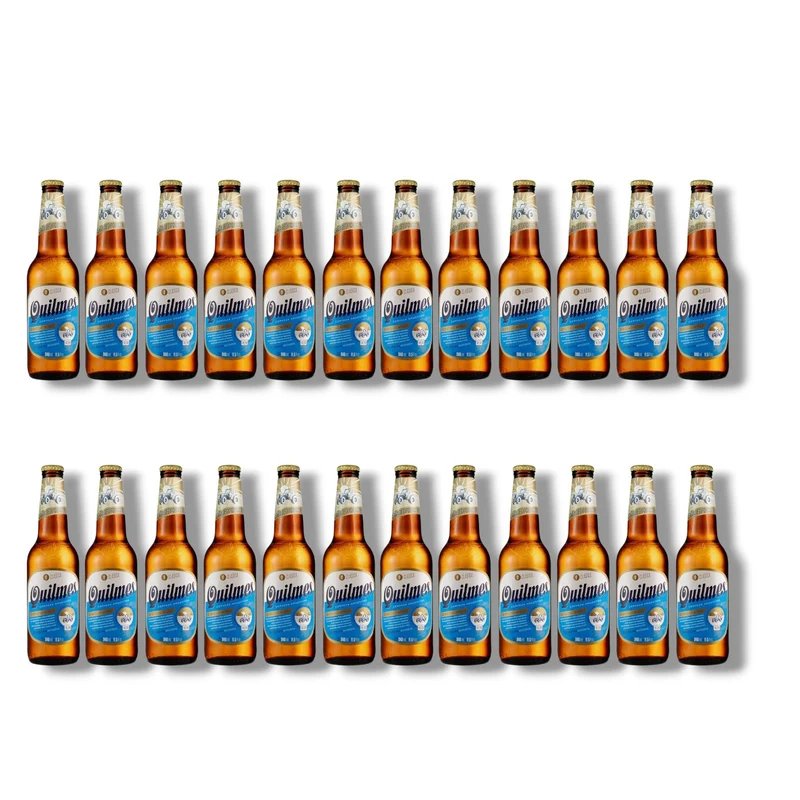 Quilmes Cerveza 0,34l– Argentinisches Lagerbier 4,9 % Vol.