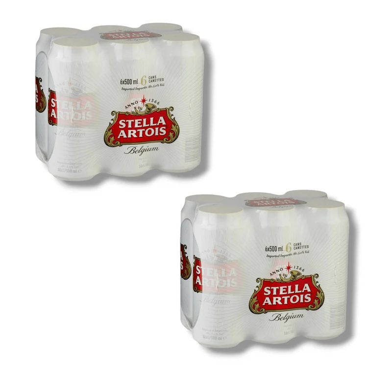 Stella Artois 0,5l - Das bekannteste Premium Pils aus Belgien in der Dose