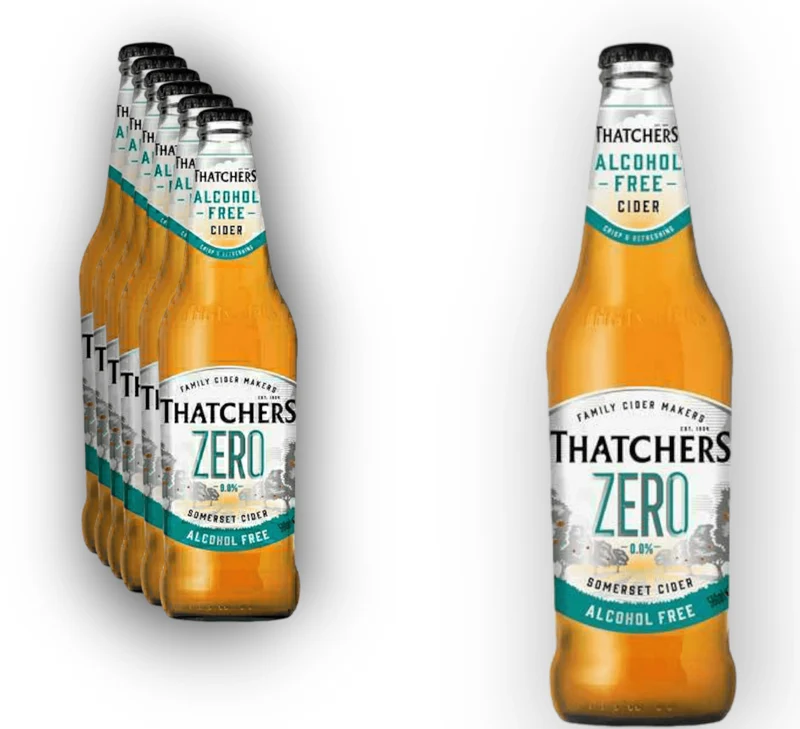 Thatchers Zero 0,5l- Alkoholfreier Apfelcider <0,3 % Vol.