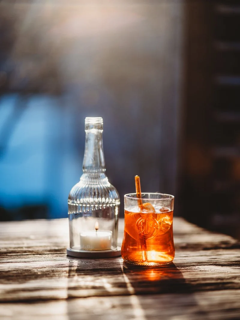 ☀️ das NEUE APEROL Glas 🧡 🍊 aus der Literflasche gefertigt - toll für Longdrinks
