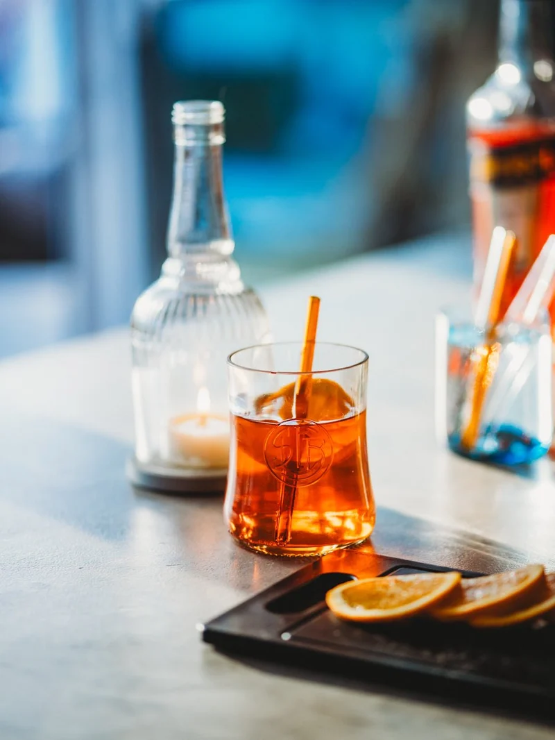 ☀️ das NEUE APEROL Glas 🧡 🍊 aus der Literflasche gefertigt - toll für Longdrinks