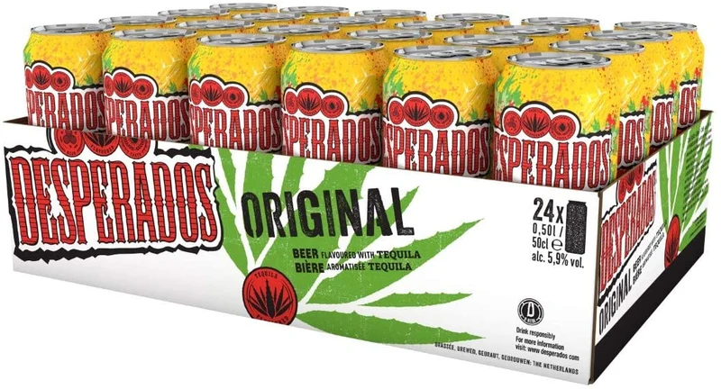 Desperados Original Dose 0,5l - Aguardiente 5,9% Vol.