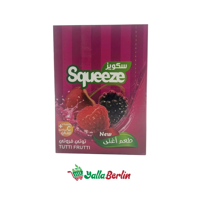 SQUEEZE TOOTI FRUITY PUDERSAFT