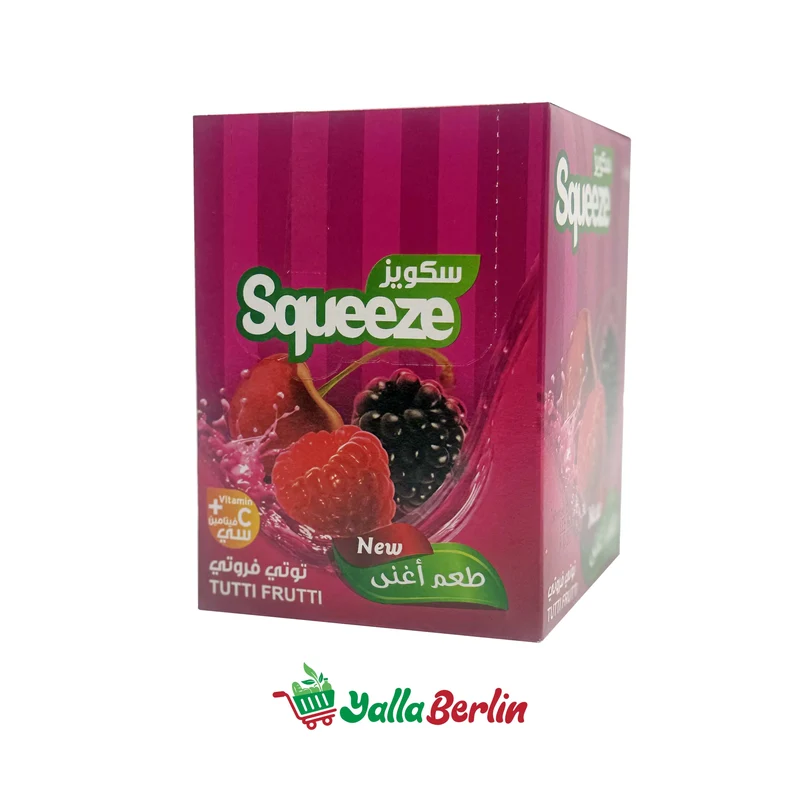 SQUEEZE TOOTI FRUITY PUDERSAFT
