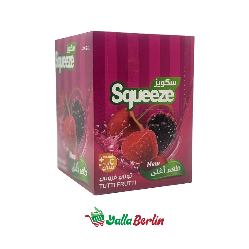 SQUEEZE TOOTI FRUITY PUDERSAFT