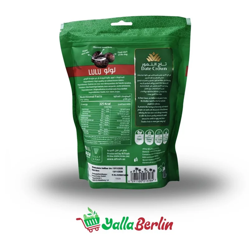 Date Crown Lulu Datteln 500gr