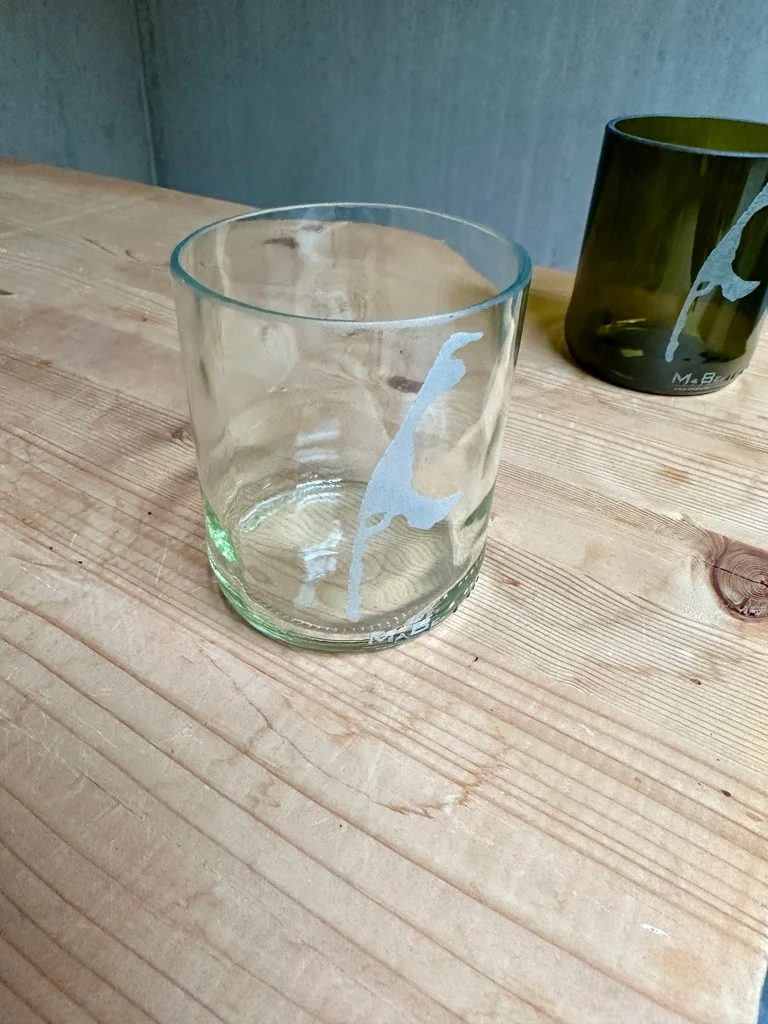 Sylt Glas - mit Lasergravur 🌊 Huldigung an die Perle in der Nordsee - B2B