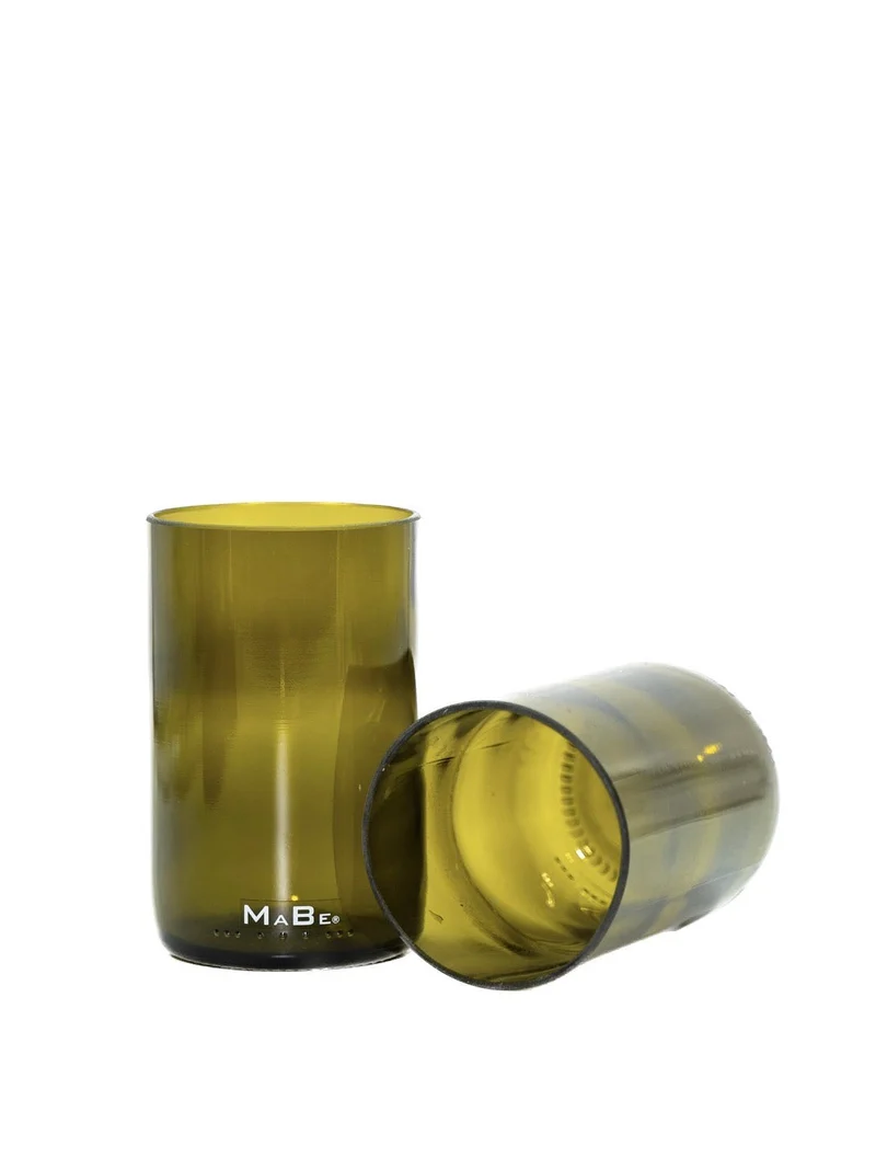 Trink Glas - 350 ml - witzig & nachhaltig, fair YEAH - aus der 0,7l Flasche - B2B