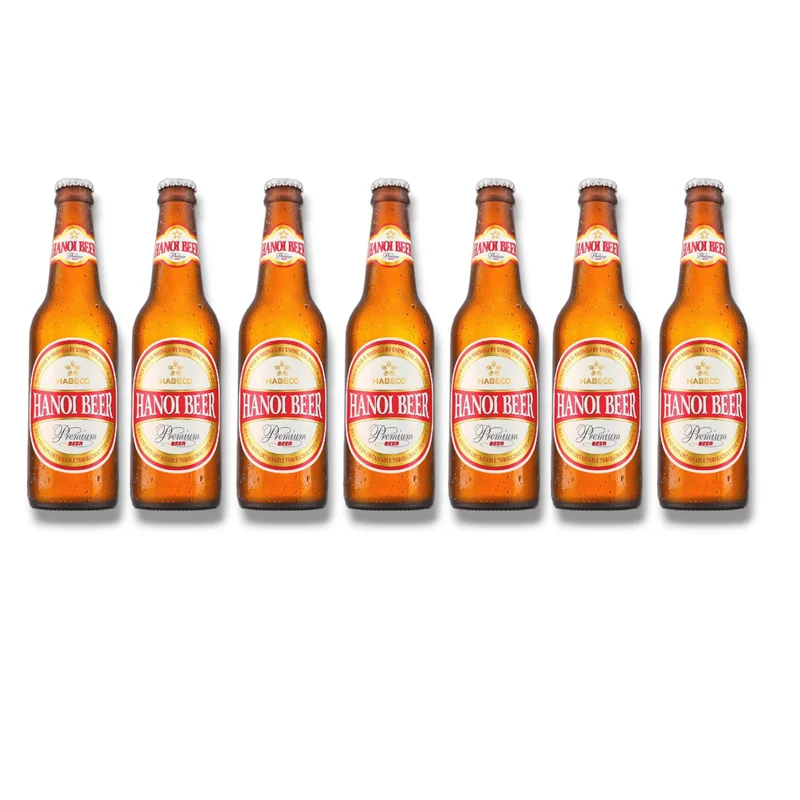 Hanoi Bier 0,33l– Frisches Premium Lagerbier aus Vietnam