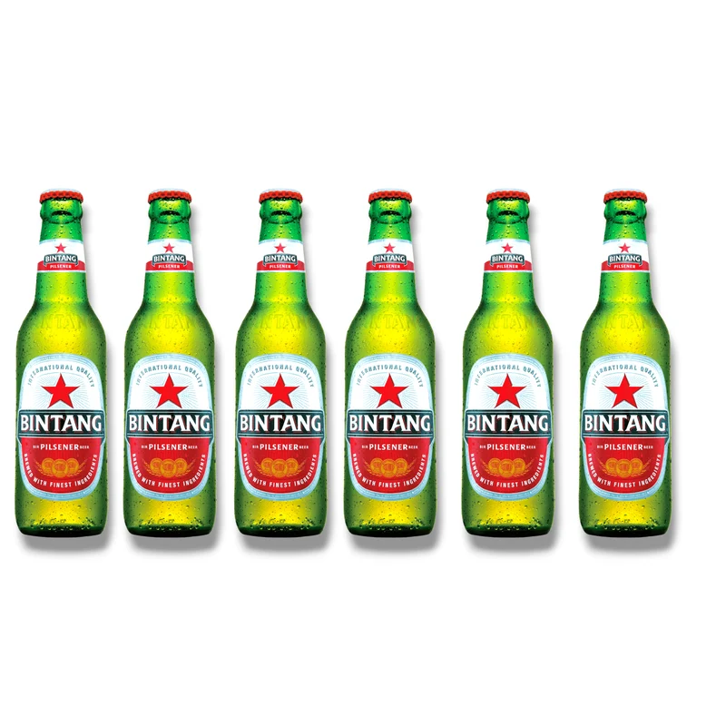 Bintang 0,3l - Das Pils aus Indonesien mit 4,7% Vol.