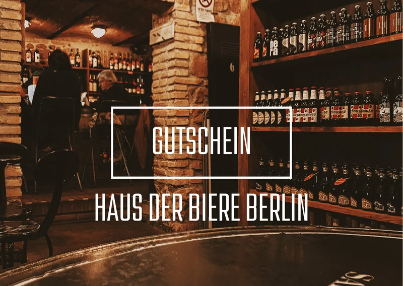 Haus der Biere Berlin- Geschenkgutschein